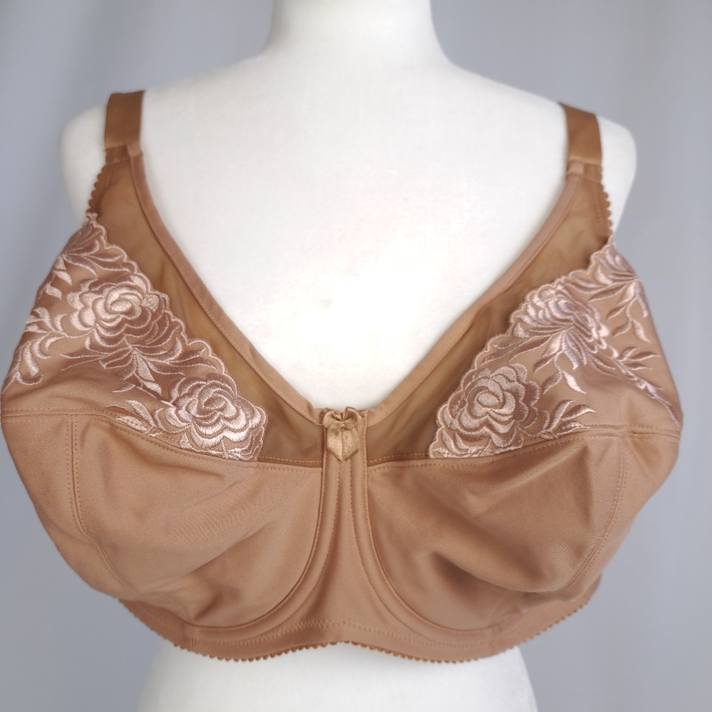 Elila Mocha Underwire Bra  Style 2401